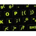 Glowing fluorescent English UK Large Letters keyboard stickers Glowing fluorescent English UK Large Letters keyboard stickers