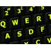 Glowing fluorescent English UK Large Letters keyboard stickers Glowing fluorescent English UK Large Letters keyboard stickers