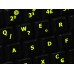 Glowing fluorescent Portuguese Brazilian keyboard stickers Glowing fluorescent Portuguese Brazilian keyboard stickers