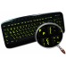 Glowing fluorescent Portuguese (Br) English US keyboard stickers