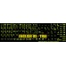 Glowing fluorescent Thai English US keyboard stickers