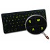 Glowing fluorescent English UK for Mac keyboard stickers