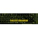 Glowing fluorescent Ukranian English US keyboard stickers