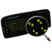 Glowing fluorescent Russian English US keyboard stickers