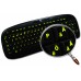 Glowing fluorescent Swedish/Finnsh keyboard stickers